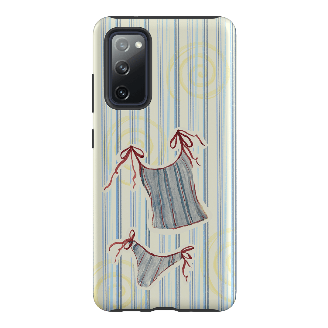 Stripe Tankini Printed Phone Cases Samsung Galaxy S20 FE / Armoured by Kayla Carr - The Dairy