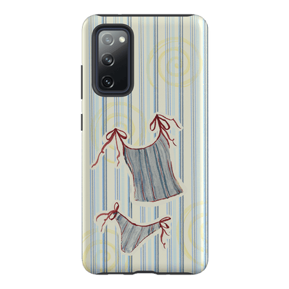 Stripe Tankini Printed Phone Cases Samsung Galaxy S20 FE / Armoured by Kayla Carr - The Dairy