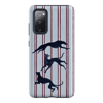 Stripey Hounds Printed Phone Cases Samsung Galaxy S20 FE / Armoured by Lisa Hu - The Dairy