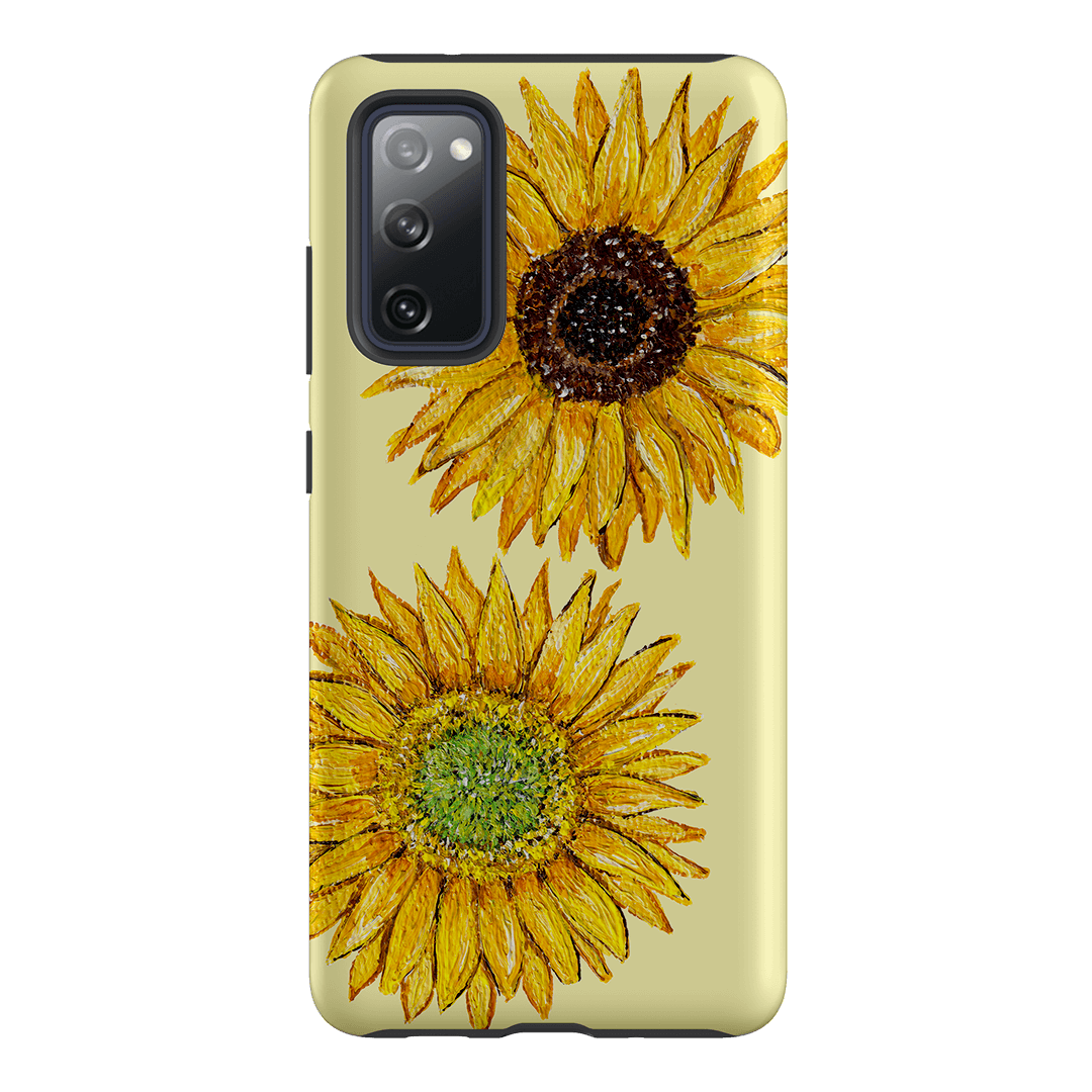 Sunflower Yellow Printed Phone Cases Samsung Galaxy S20 FE / Armoured by BG. Studio - The Dairy