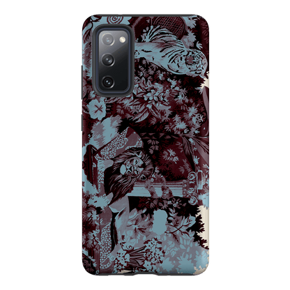 Tippi Blue Printed Phone Cases Samsung Galaxy S20 FE / Armoured by Desmond & Dempsey - The Dairy