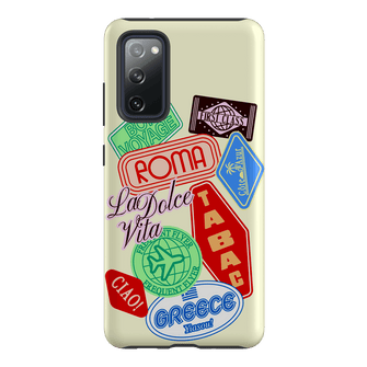 Well Travelled Printed Phone Cases Samsung Galaxy S20 FE / Armoured by The Dairy - The Dairy