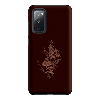 Wildflowers Mocha Printed Phone Cases Samsung Galaxy S20 FE / Armoured by Typoflora - The Dairy