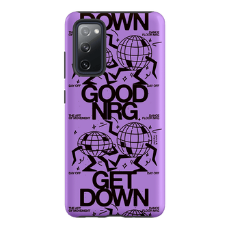 Good Energy in Purple Printed Phone Cases Samsung Galaxy S20 FE / Armoured by After Hours - The Dairy