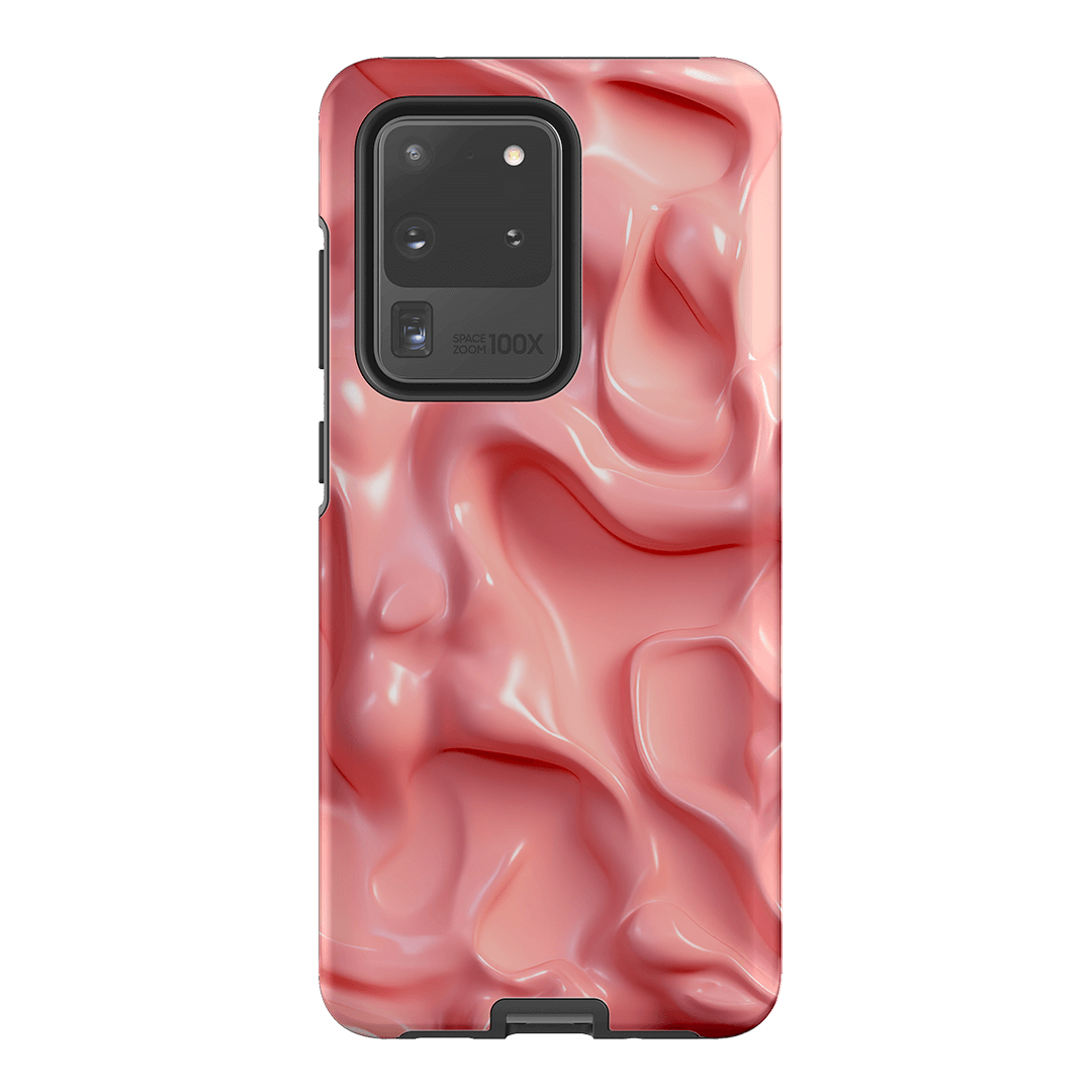 Peach Printed Phone Cases Samsung Galaxy S20 Ultra / Armoured by Henryk - The Dairy