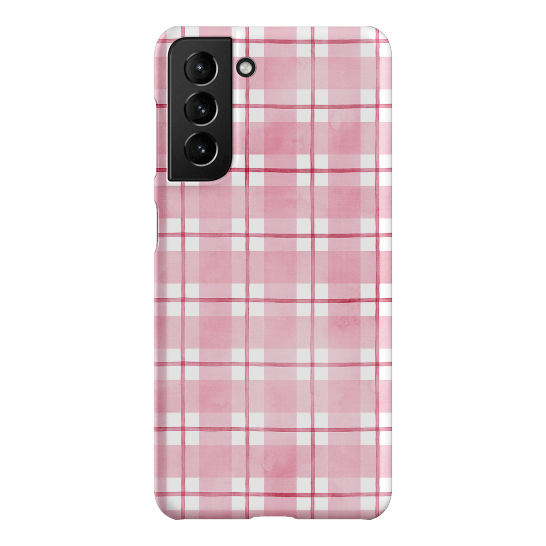 Musk Checker Printed Phone Cases Samsung Galaxy S21 / Snap by Oak Meadow - The Dairy