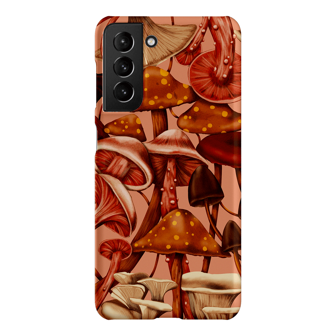 Shrooms Printed Phone Cases Samsung Galaxy S21 / Snap by Kelly Thompson - The Dairy