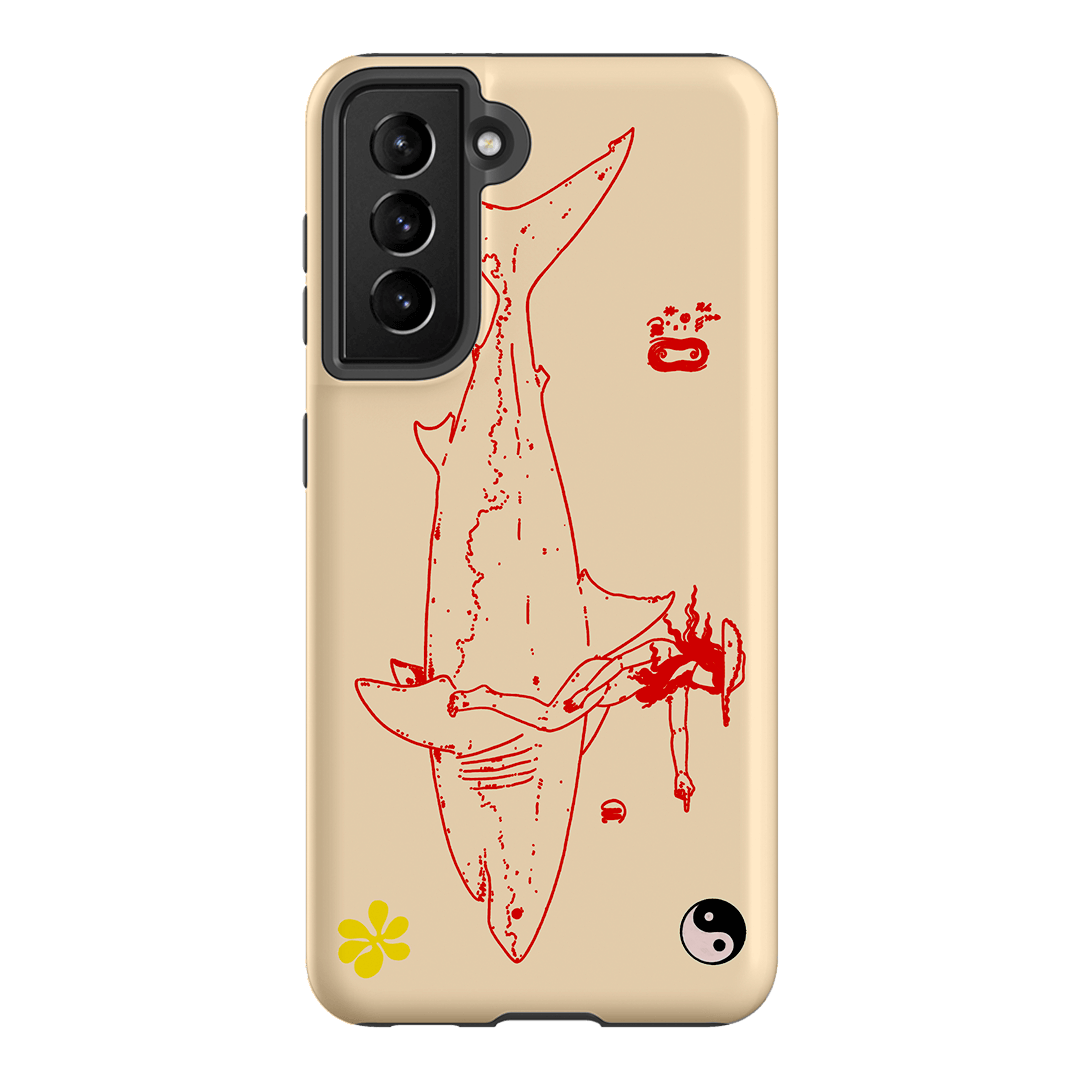 1800-Busy-Rn in Cream Printed Phone Cases Samsung Galaxy S21 / Armoured by Easty Beasty - The Dairy