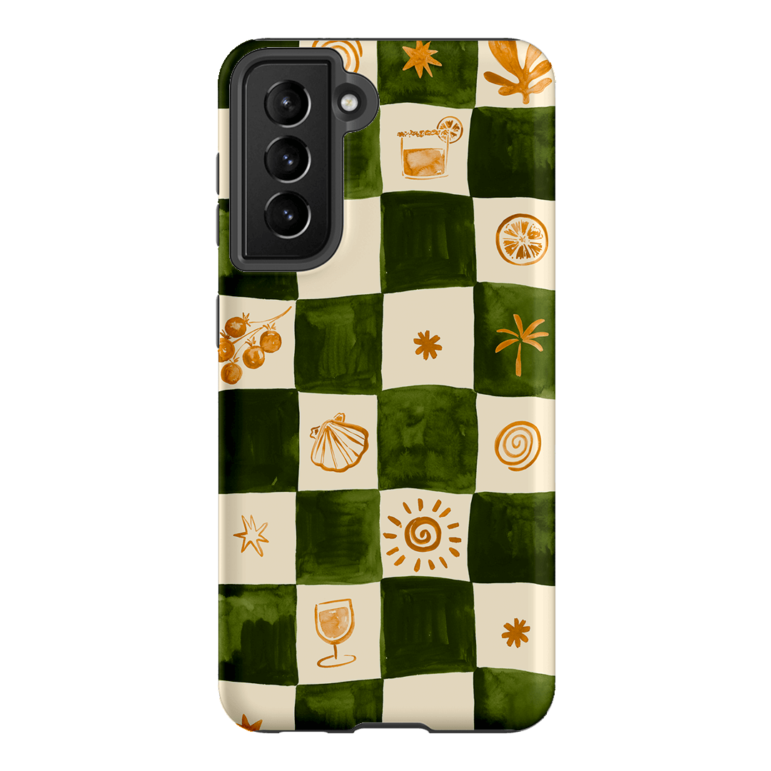 Afternoon Mezze Printed Phone Cases Samsung Galaxy S21 / Armoured by Charlie Taylor - The Dairy