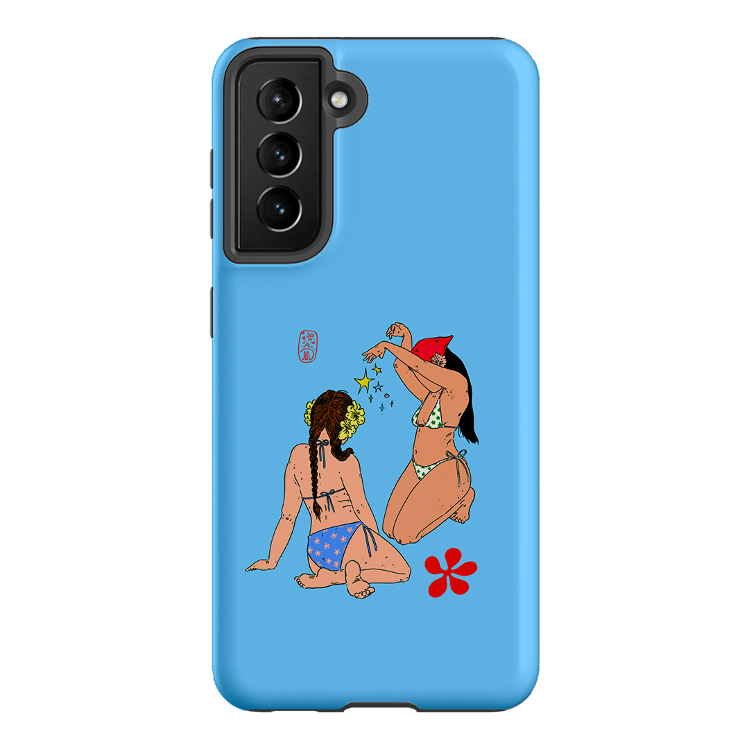 Babe Magic Blue Printed Phone Cases Samsung Galaxy S21 / Armoured by Easty Beasty - The Dairy