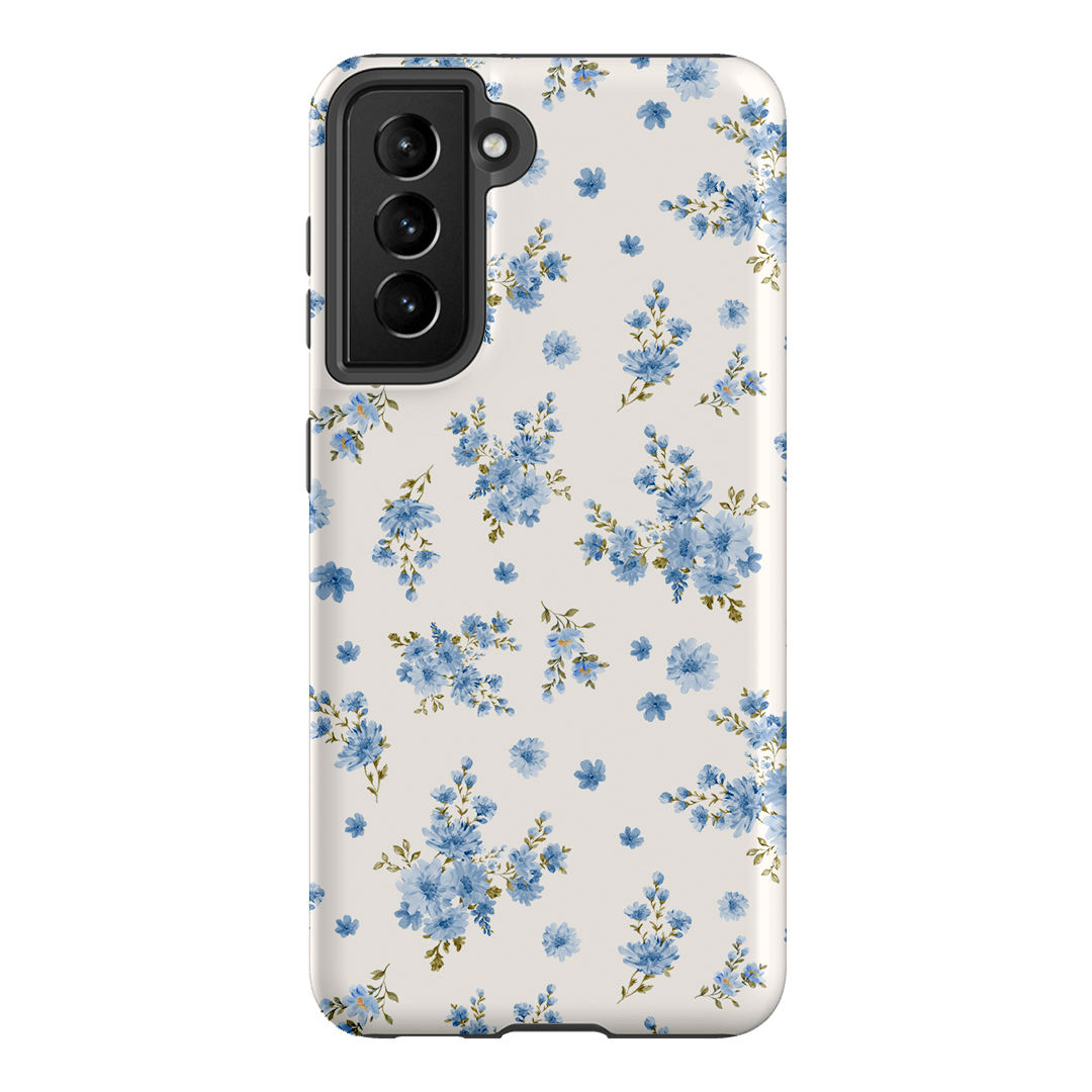 Blue Meadow Printed Phone Cases Samsung Galaxy S21 / Armoured by Kasiags Art - The Dairy