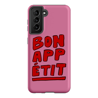 Bon Appetit Red Printed Phone Cases Samsung Galaxy S21 / Armoured by The Dairy - The Dairy