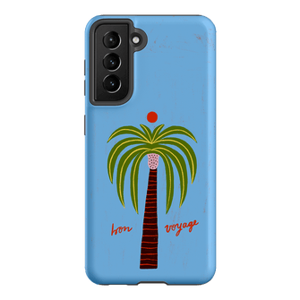 Bon Voyage Blue Printed Phone Cases Samsung Galaxy S21 / Armoured by Marie Fauritte - The Dairy