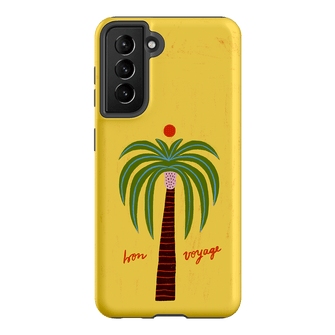 Bon Voyage Yellow Printed Phone Cases Samsung Galaxy S21 / Armoured by Marie Fauritte - The Dairy