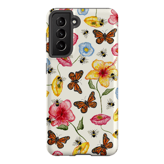 Butterflies & Bees Printed Phone Cases Samsung Galaxy S21 / Armoured by BG. Studio - The Dairy