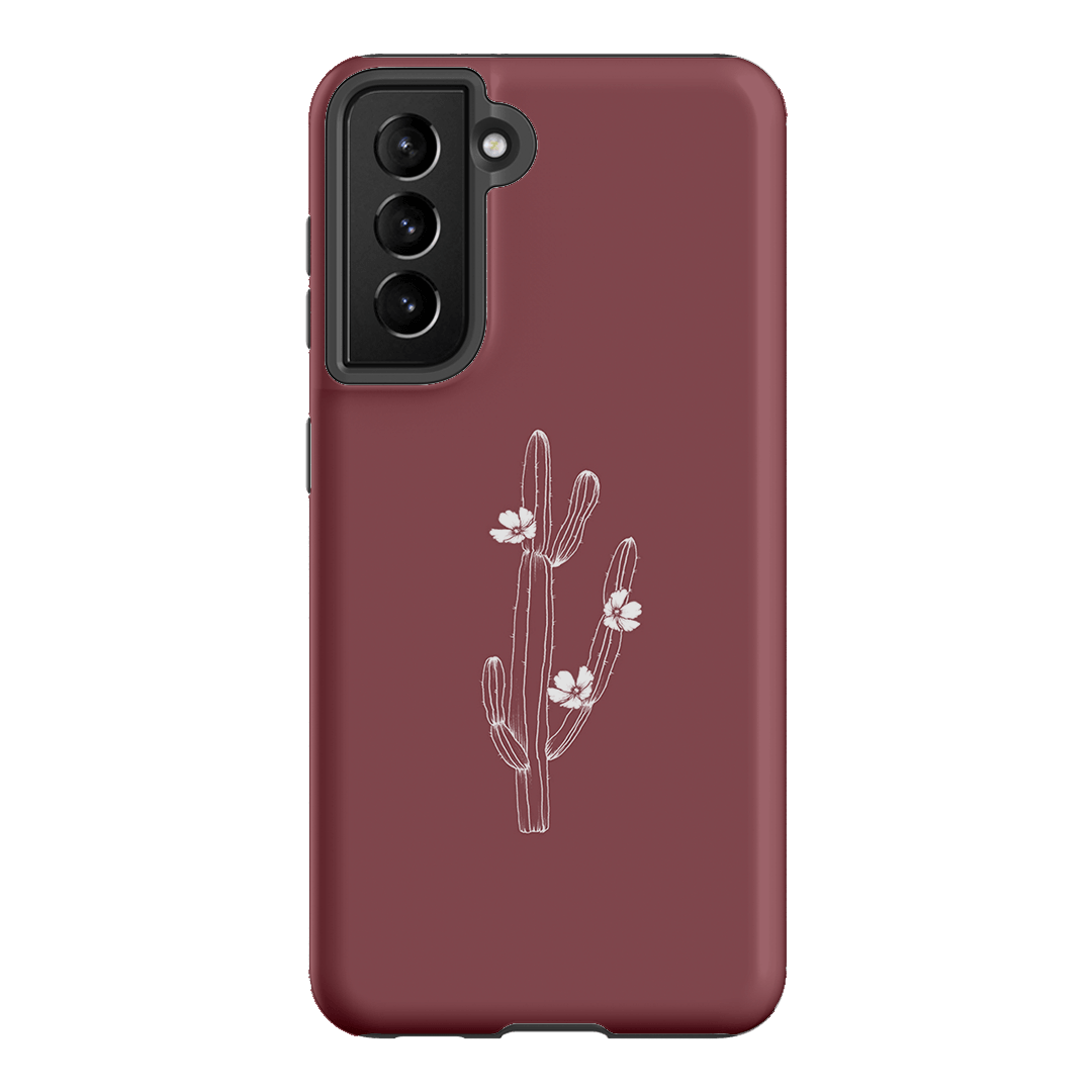 Cactus Flower Printed Phone Cases Samsung Galaxy S21 / Armoured by Typoflora - The Dairy