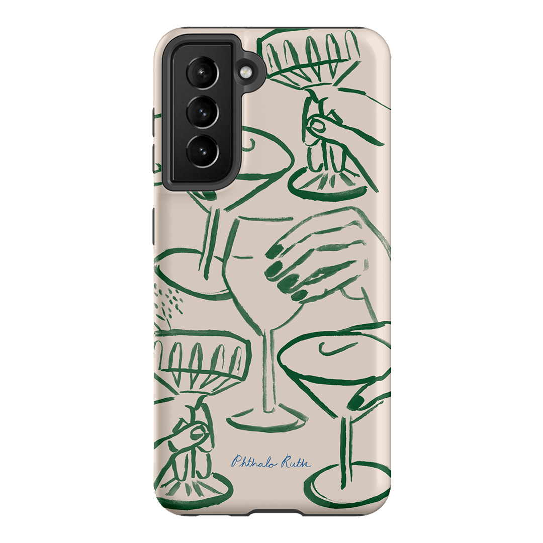 Cheers Printed Phone Cases Samsung Galaxy S21 / Armoured by Phthalo Ruth - The Dairy