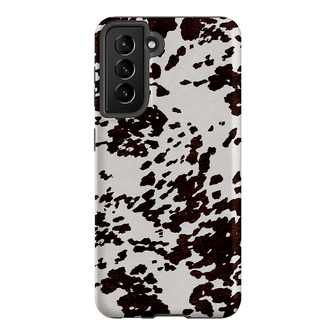 Cowhide Charm Printed Phone Cases Samsung Galaxy S21 / Armoured by The Dairy - The Dairy