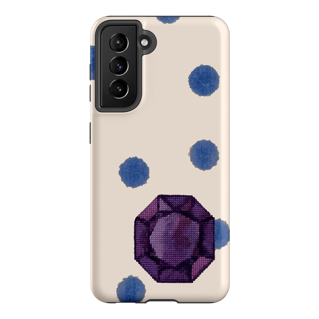 February Amethyst Printed Phone Cases Samsung Galaxy S21 / Armoured by Joiana - The Dairy