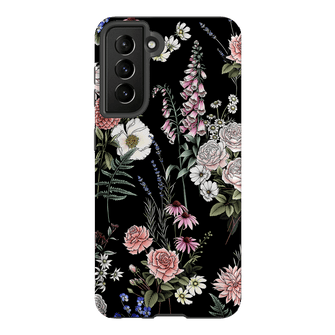 Garden Party Noir Printed Phone Cases Samsung Galaxy S21 / Armoured by Typoflora - The Dairy