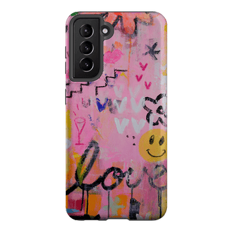 Love Smiles Printed Phone Cases Samsung Galaxy S21 / Armoured by Jackie Green - The Dairy