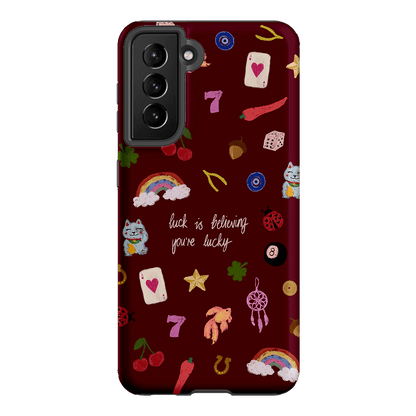 Lucky Printed Phone Cases Samsung Galaxy S21 / Armoured by Amy Gibbs - The Dairy