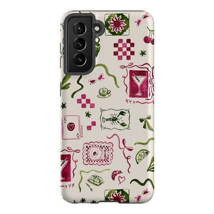 Martini Gal Printed Phone Cases Samsung Galaxy S21 / Armoured by Charlie Taylor - The Dairy