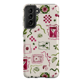 Martini Gal Printed Phone Cases Samsung Galaxy S21 / Armoured by Charlie Taylor - The Dairy