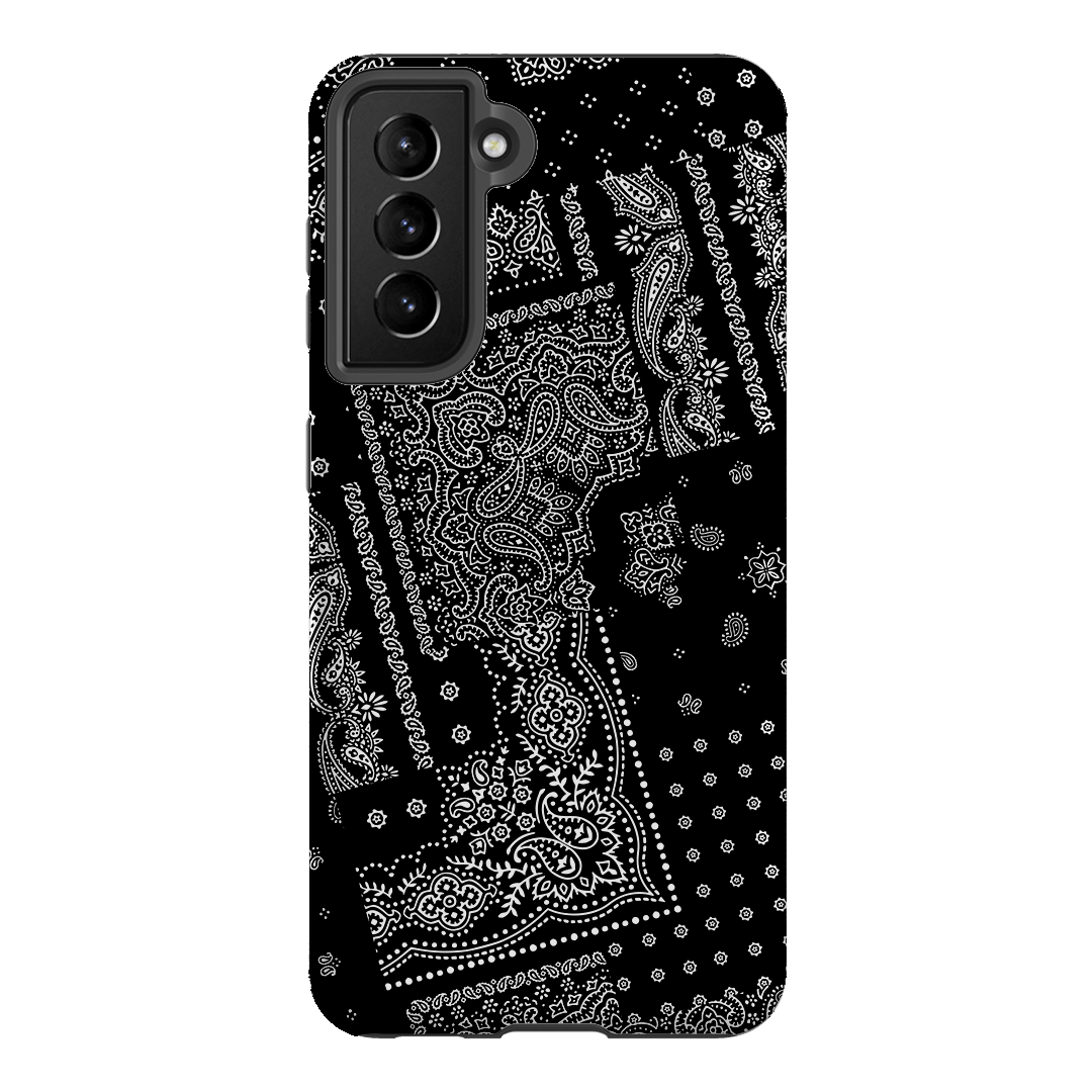Paisley Noir Printed Phone Cases Samsung Galaxy S21 / Armoured by The Dairy - The Dairy