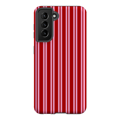 Punch Stripes Printed Phone Cases Samsung Galaxy S21 / Armoured by The Dairy - The Dairy