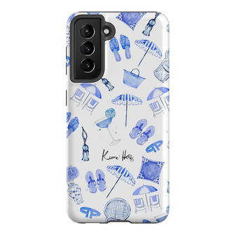 Santorini Printed Phone Cases Samsung Galaxy S21 / Armoured by Kerrie Hess - The Dairy