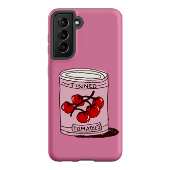 Saucy Pink Printed Phone Cases Samsung Galaxy S21 / Armoured by The Dairy - The Dairy