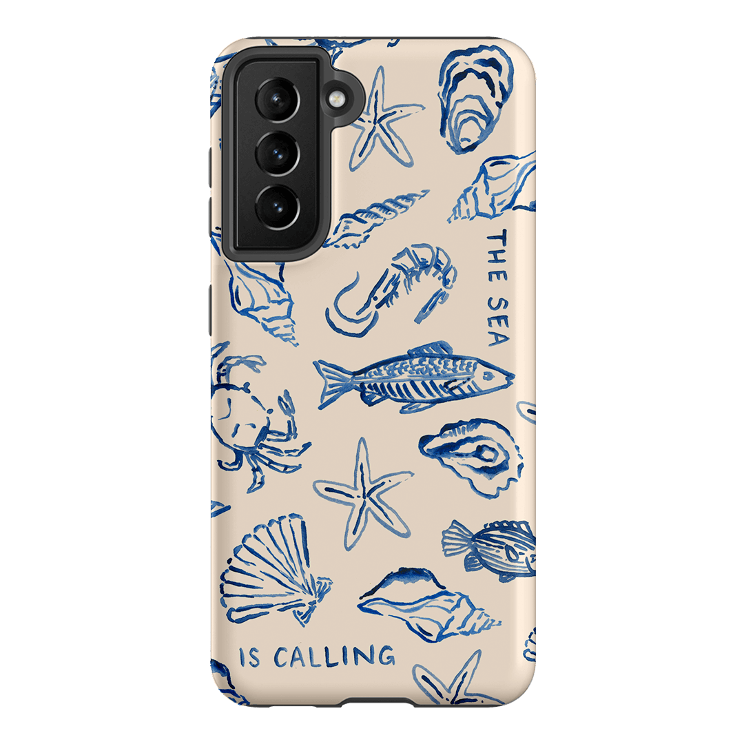 Sea Call Printed Phone Cases Samsung Galaxy S21 / Armoured by Cass Deller - The Dairy