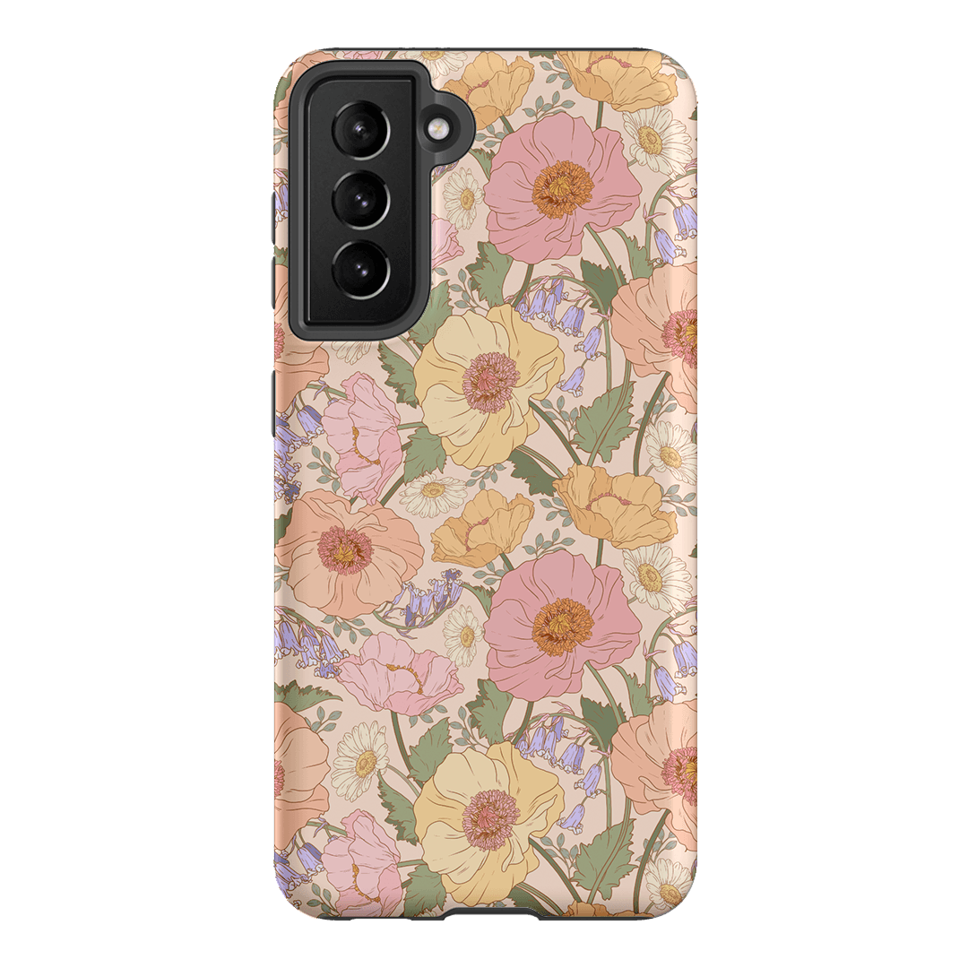Spring Poppy Printed Phone Cases Samsung Galaxy S21 / Armoured by Kasiags Art - The Dairy