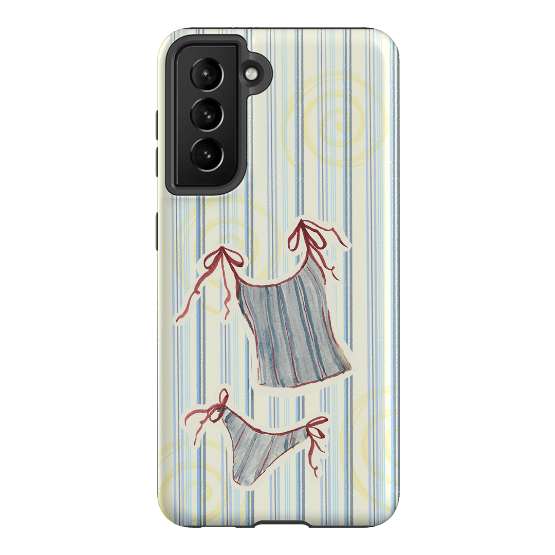 Stripe Tankini Printed Phone Cases Samsung Galaxy S21 / Armoured by Kayla Carr - The Dairy