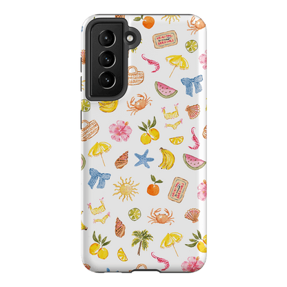 Summer Icons Printed Phone Cases Samsung Galaxy S21 / Armoured by Cass Deller - The Dairy