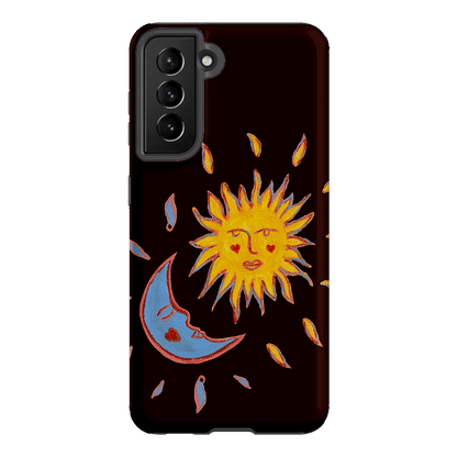 Sun & Moon Plum Printed Phone Cases Samsung Galaxy S21 / Armoured by BG. Studio - The Dairy