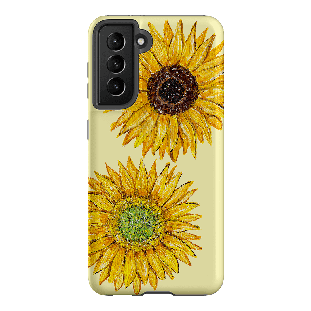Sunflower Yellow Printed Phone Cases Samsung Galaxy S21 / Armoured by BG. Studio - The Dairy