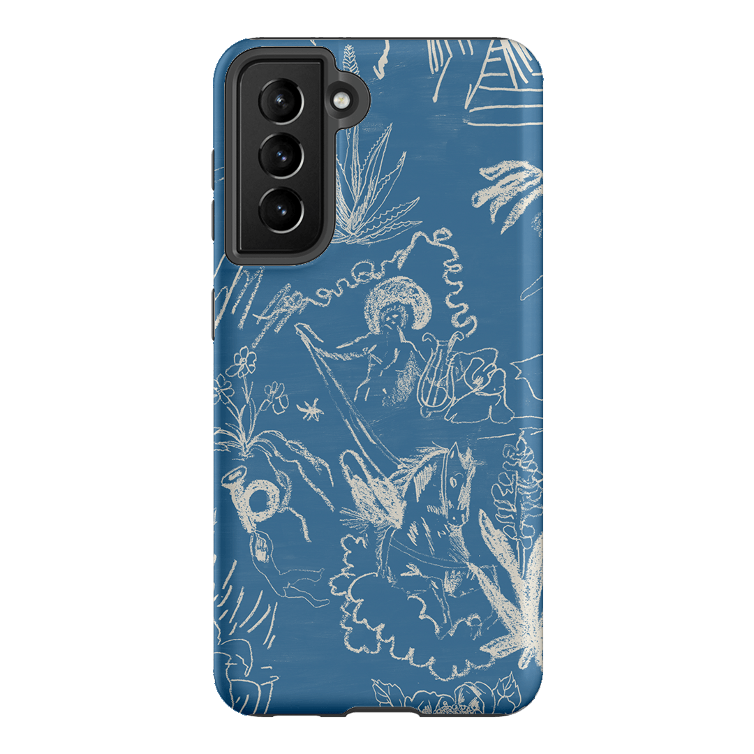 Temple Del Sol Printed Phone Cases Samsung Galaxy S21 / Armoured by Desmond & Dempsey - The Dairy
