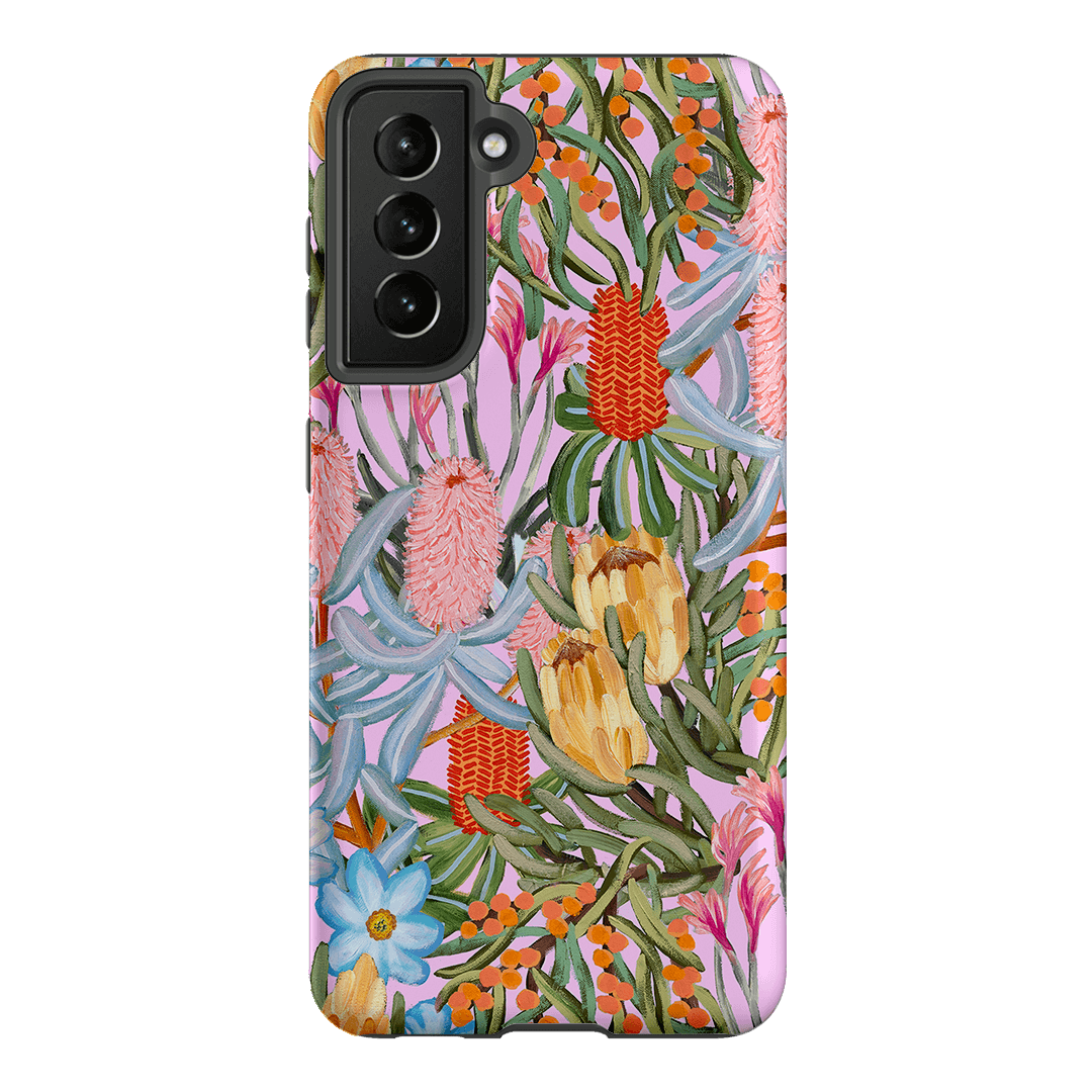 Floral Sorbet Printed Phone Cases Samsung Galaxy S21 / Armoured by Amy Gibbs - The Dairy