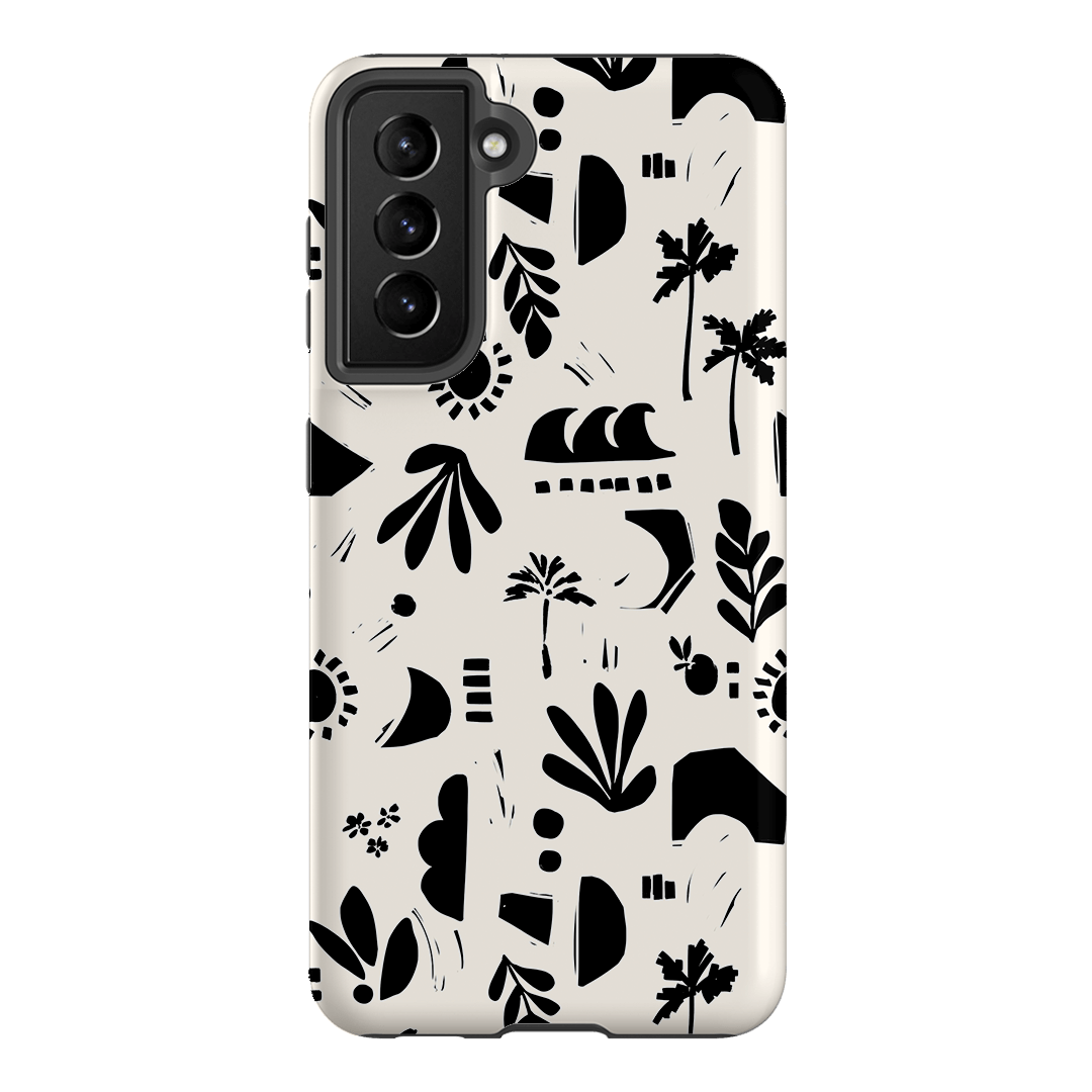 Inky Beach Printed Phone Cases Samsung Galaxy S21 / Armoured by Charlie Taylor - The Dairy