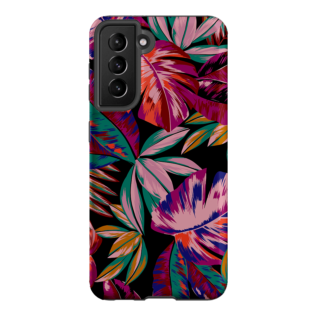 Midnight Palm Printed Phone Cases Samsung Galaxy S21 / Armoured by Charlie Taylor - The Dairy