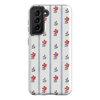 Olivia Stripe Printed Phone Cases Samsung Galaxy S21 / Armoured by Oak Meadow - The Dairy