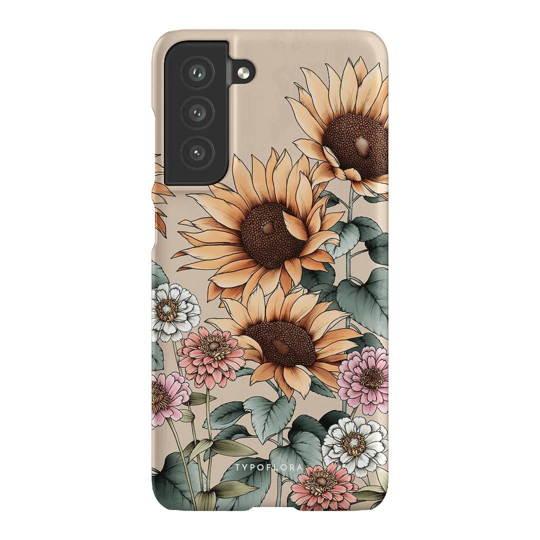 Summer Blooms Printed Phone Cases Samsung Galaxy S21 FE / Snap by Typoflora - The Dairy