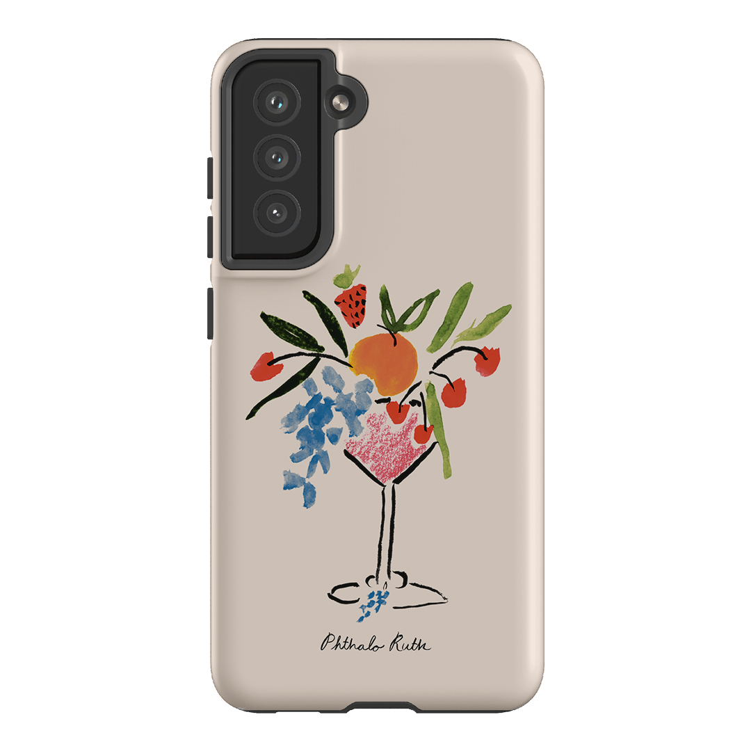 Abundance Martini Printed Phone Cases Samsung Galaxy S21 FE / Armoured by Phthalo Ruth - The Dairy