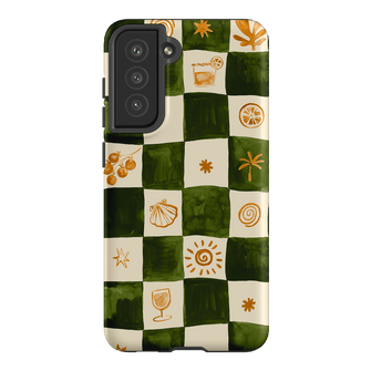 Afternoon Mezze Printed Phone Cases Samsung Galaxy S21 FE / Armoured by Charlie Taylor - The Dairy