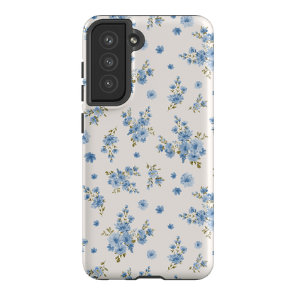 Blue Meadow Printed Phone Cases Samsung Galaxy S21 FE / Armoured by Kasiags Art - The Dairy