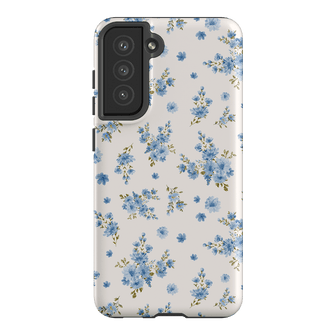 Blue Meadow Printed Phone Cases Samsung Galaxy S21 FE / Armoured by Kasiags Art - The Dairy