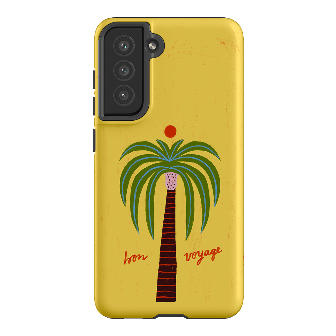 Bon Voyage Yellow Printed Phone Cases Samsung Galaxy S21 FE / Armoured by Marie Faurrite - The Dairy