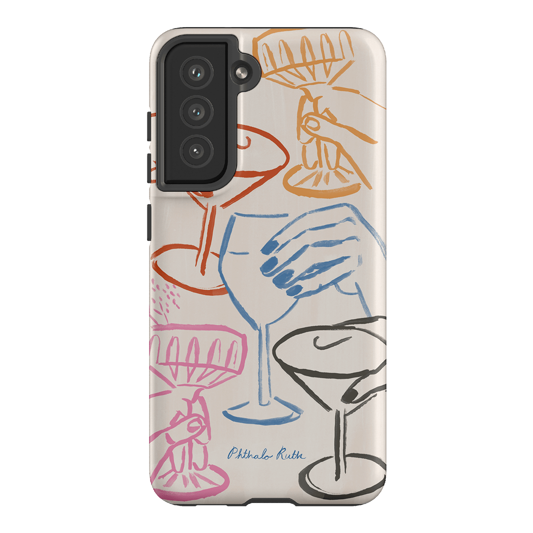 Cheers Multi Printed Phone Cases Samsung Galaxy S21 FE / Armoured by Phthalo Ruth - The Dairy
